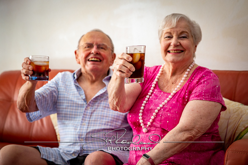 George and Barbara Sala at Home #11348