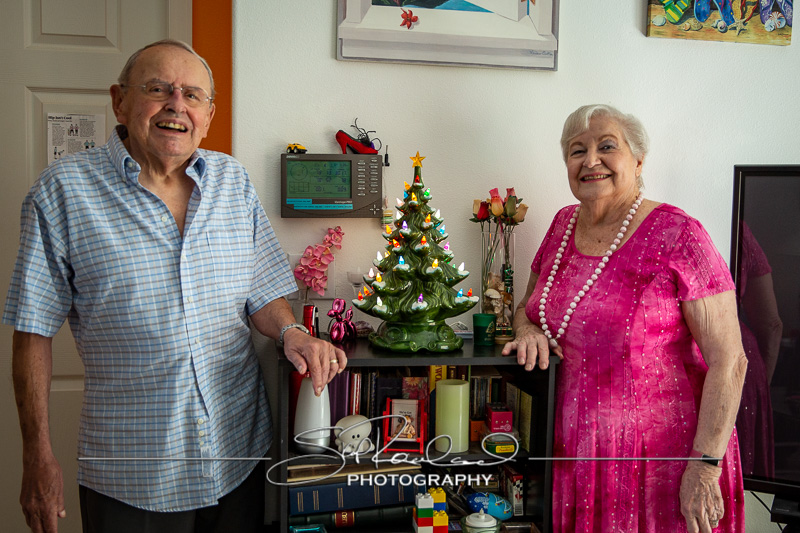 George and Barbara Sala at Home #11350